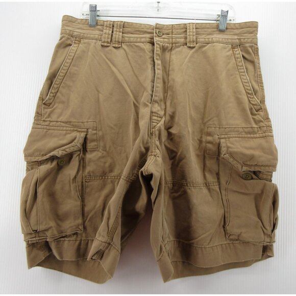 VINTAGE Ralph Lauren Polo Shorts 35 Cargo Baggy Loose Rugged Y2K * - Picture 1 of 11